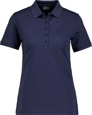 Produktbild von RAGWOMAN Damen Poloshirt Kurzarm Baumwollmix Piqué Marine XXL