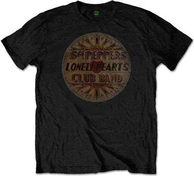 Produktbild von The Beatles - T-Shirt für Herren/Damen Uni RO2181 (XXL) (Schwarz)