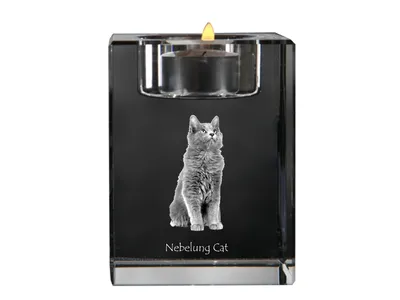Obrázek produktu pro Art-Dog Svícen na čajovou svíčku – Nebelung