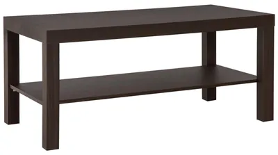 Produktbild von HOMCOM Couchtisch Rechteckiger Beistelltisch Wohnzimmer mit Ablage Walnuss