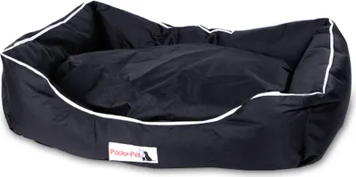Produktbild von Hundebett Hundekissen Hundekörbchen M 72 x 60 x 20 cm schwarz