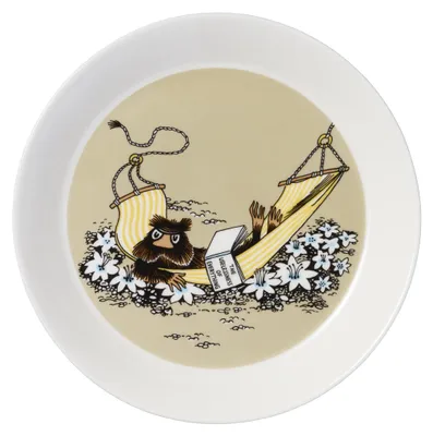 Productafbeelding van Moomin bord, 19 cm, muskusratbeige, artikelnummer 1069395