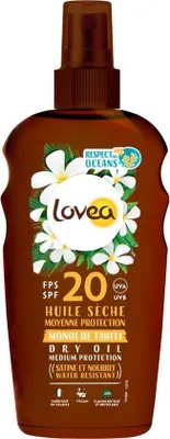 Productafbeelding van Lovea Dry Oil Spray Spf20 (150 ml)