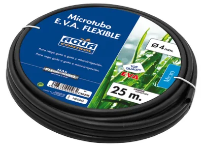 PE-Mikroschlauch 4 mm, 25 m für Tropfbewässerung