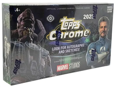 Produktbild von Topps Chrome Marvel Studios 2025 - 1 Hobby Box