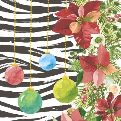 Produktbild von Serviette "Jungle X-Mas" 5 Stück