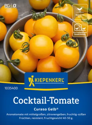 Artikelbild 2 von 'Cocktail-Tomate Curaso Gelb F1' aus der Kategorie Kirschtomatensamen