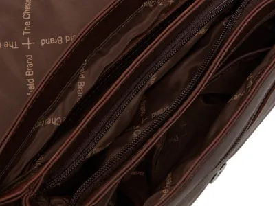 Produktbild von The Chesterfield Brand C48.1220 Tustin Umhängetasche/ Messenger Wax Pull Up Leder 01 brown