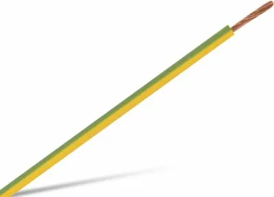 Produktbild von Installationslitze H07V-K, 1,5 mm², 100 m, grüngelb