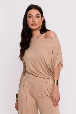 Produktbild von BeWear Damenbluse Zrullot B287 cappuccino S