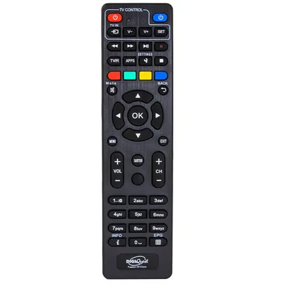 Produktbild von ORSEM Original DIGIQuest Fernbedienung für Q90 tivùsat HD Sat Receiver 45 Tasten Remote Control Schwarz