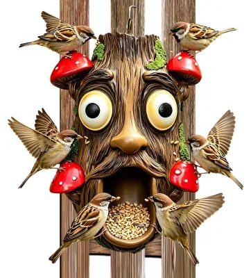 Produktbild von Kunstharz-Vogelhäuser und -Futterhäuser