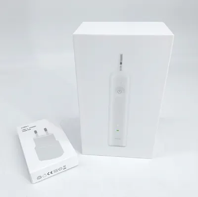 Produktbild von Laifen Wave elektrische Zahnbürste, Oszillation & Vibration elektrische Schallzahnbürste für Erwachsene mit 3 Bürstenköpfen, IPX7 wasserdicht magnetisch wiederaufladbar Reisezahnbürste (ABS weiß)