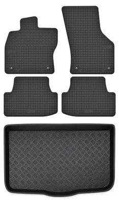 Obrázok produktu pre Gumové autokoberce SolidTread + vaňa kufra pre: Audi Q2 2016- SUV 5 ks
