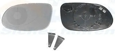 Immagine prodotto di VAN WEZEL Specchio retrovisore esterno sinistro adatto per MERCEDES-BENZ Classe A (W168) Asferico Riscaldabile 3014861
