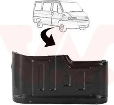 Produktbild von VAN WEZEL 1747112 Schweller Reparaturblech Einstiegblech Vorne Rechts für FIAT DUCATO Pritsche/Fahrgestell (230) DUCATO Kasten (244) DUCATO Bus (230)