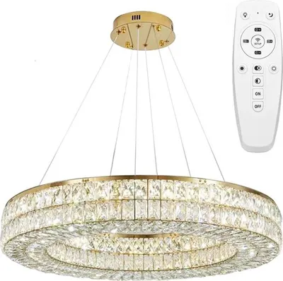 Produktbild von tooLight Hängelampe Led App1568-Cp 60Cm Gold