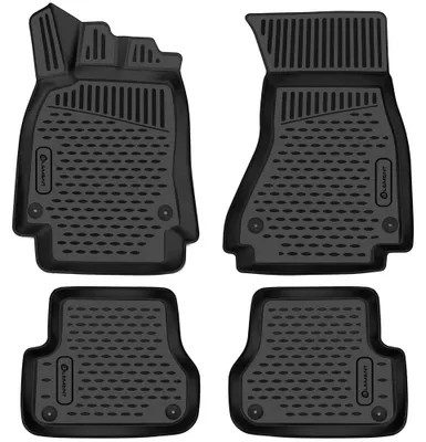 Immagine prodotto di ELEMENT Tappetini auto 3D in gomma su misura per Audi A6, 2011-2018 | 4 pz