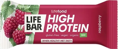 Produktbild von Lifebar High Protein - Himbeere 40g