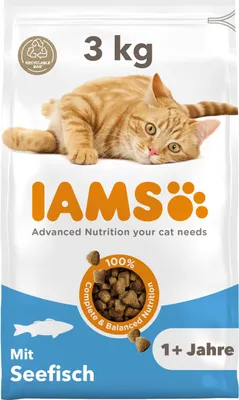 Productafbeelding van IAMS Kattenvoer Adult, visvariant, 3 kg