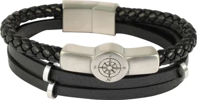 Produktbild von "Marin" - Kompass, Armband aus Kunstleder, VE-4