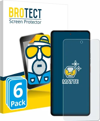 Produktbild von 6x BROTECT Schutzfolie für Gigaset GS6 Displayschutz Displayschutzfolie Folie Matt Entspiegelungsfolie