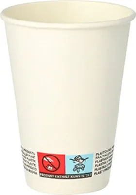 Produktbild von Papstar 87906, 180 ml, Karton, Weiß, 7 cm, 92 mm
