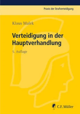 Immagine prodotto di Verteidigung in der Hauptverhandlung