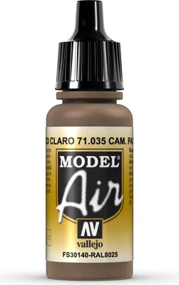 Produktbild von Vallejo Model Air, 17 ml, Braun, Matte, Flasche