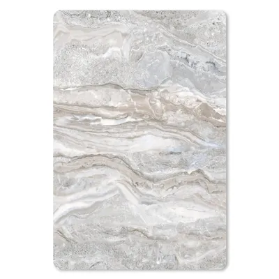 Produktbild von MuchoWow® Mauspad Mousepad Marmor - Textur - Grau 18x27 cm - Mousepads - Maus Mat - Pad - Mausunterlage