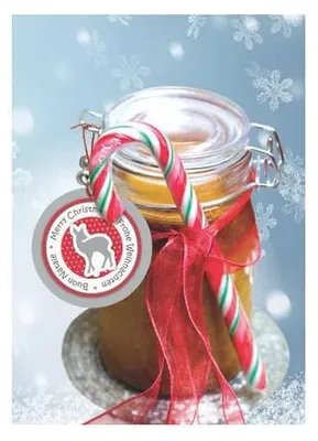 Produktbild von HERMA Weihnachten White Christmas, Rot, Papier, 6 Stück(e), 80 mm, 40 mm