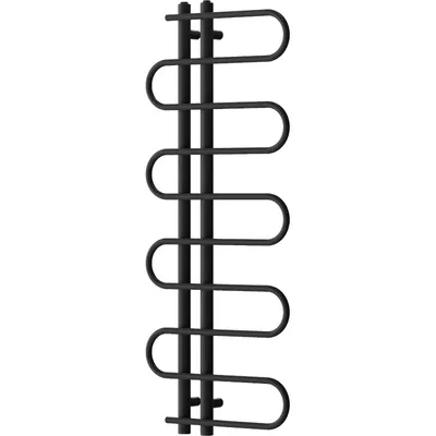 Obrázok produktu pre Mexen Kiso kúpeľňový radiátor 1250 x 500 mm, 256 W, Čierna - W114-1250-500-00-70
