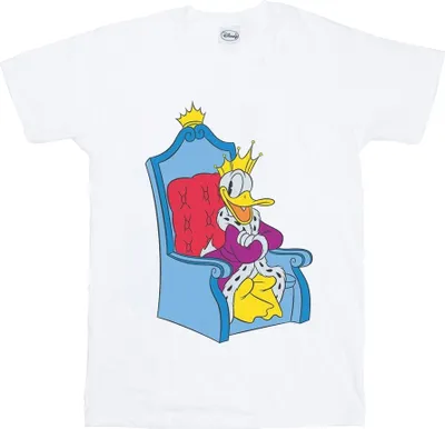 Produktbild von Disney - "Donald Duck King Donald" T-Shirt für Herren BI40586 (M) (Weiß)