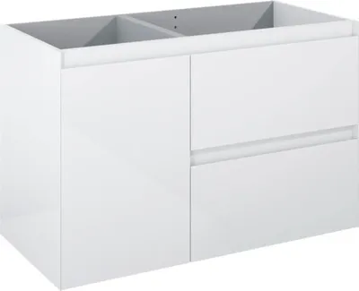 Obrázok produktu pre Kúpeľňová skrinka pod umývadlo Jungborn DECEM biela 1000 x 635 x 458 mm 169090
