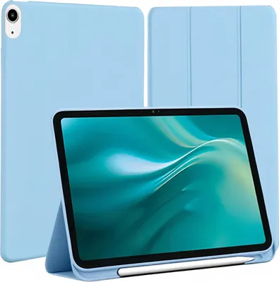 Image de Etui Etteri pour Apple iPad Air 10,9" bleu clair