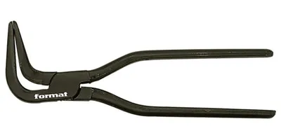 Produktbild von FORMAT Falzzange 90 Grad, gebogen, Länge:270 mm, Form:90° gebogen, Maulbreite:60 mm