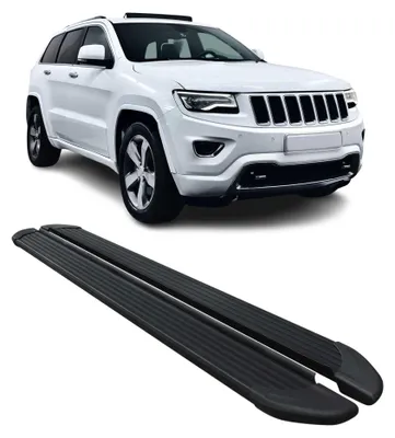 Image de Marchepieds Latéraux pour Jeep Grand Cherokee 2011-2021 Noir Aluminium 2Pcs