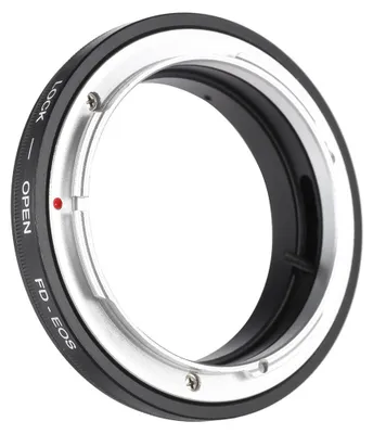 Obrázek produktu pro Adaptér FD-EOS s kroužkem pro objektivy Canon FD pro objektivy s bajonetem EOS