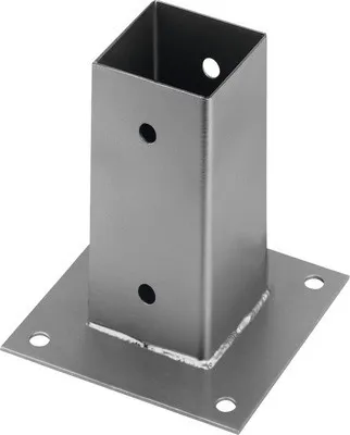 Produktbild von Aufschraubhülse 71 x 71 x 150 mm Edelstahl