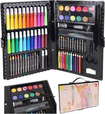 Image de Set de peinture en coffret 86 pcs