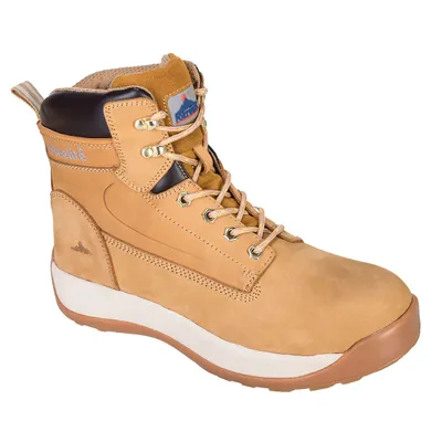 Produktbild von Portwest FW32 Steelite Constructo Nubuk Stiefel S3 HRO Honey Gr. 42