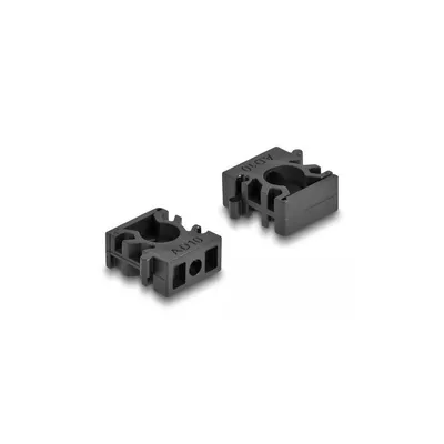 Immagine prodotto di DELOCK Supporto per guaine per cavi Clip di bloccaggio 10 mm 8 pezzi Nero