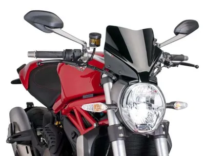 Produktbild von PUIG 7013N New Generation Sport passend fuer DUCATI MONSTER 1200 S Schwarz