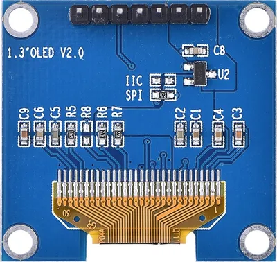 Zdjęcie produktu dla OLED, wyświetlacz OLED, moduł wyświetlacza OLED, moduł OLED, SSH1106, OLED 128 x 64, 1.3 OLED