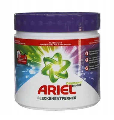 Produktbild von Ariel Farbwaschmittel, 500g - Effektiver Fleckenentferner in Pulverform - Für brillanten Farberhalt