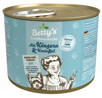 Immagine prodotto di Bettys 200gx6 Känguru&Kartoffel Hund