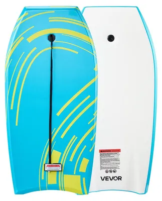 Zdjęcie produktu dla Deska do bodyboardingu o długości 1055 mm, deska treningowa z rdzeniem z pianki EPS i smyczą na nadgarstek, odporna na promieniowanie UV deska plażowa dla początkujących i młodzieży o wadze do 82 kg