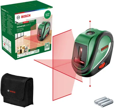 Zdjęcie produktu dla Bosch Laser Universal Level 2 Uni Krzyżowy