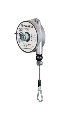 Produktbild von Planeta Federzug Alu-Druckgussgehäuse Tragfähigkeit 1-2,5kg Seillänge 2,0m Seil-D. 2,0mm - G 30003-D