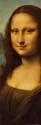 Obrázek produktu pro Leonardo da Vinci Art Print Picture - Mona Lisa, 1503-1506 (91 x 30 cm)